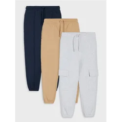 Sinsay - Cargo jogger trenerka 3 pack - svetlo siva