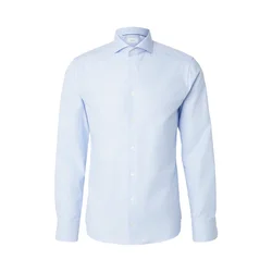 ETON Poslovna srajca Houndstooth svetlo modra