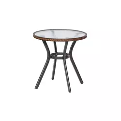Gardenson Vrtna Miza Ravenna, Temno Rjava, O 72cm