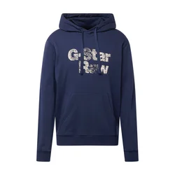 G-STAR Majica bež/temno modra