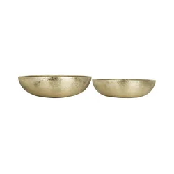 Eglo 428062 - SET od 2 dekorativne činije OKAYAMA, prečnika 84 cm, zlatne