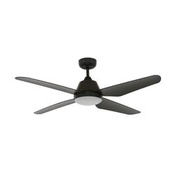 Lucci Air 212998 - LED plafonski ventilator ARIA LED/18W/230V crna + daljinski upravljač