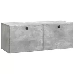 TV ormar za zid 78,5 x 31 x 30 cm Betonska siva