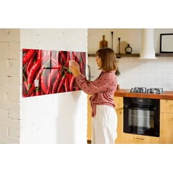 tulup.si Magnetna tabla Pekoče paprike 120x60 cm