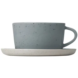 Sive/bež keramične skodelice v kompletu 2 ks 150 ml Kaffee – Blomus