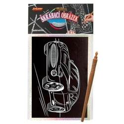 Artlover Holografska slika za praskanje - Avto