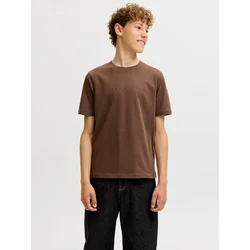 Jack & Jones Junior Majica JJEStar rjava