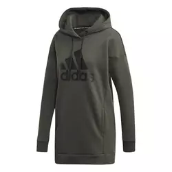 adidas W MH BOS OH HD, ženski duks, zelena