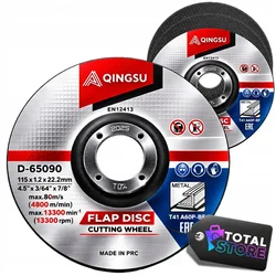 REZALNI DISK ZA KOVINO 115 mm 1,2 mm KORUNDN DISK 22,2 mm MOČAN