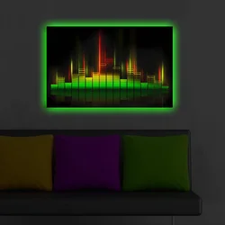 Zidna slika sa LED osvetljenjem 4570DACT-40, 45x70 cm