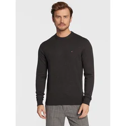 Tommy Hilfiger Pulover MW0MW28046 Siva Regular Fit