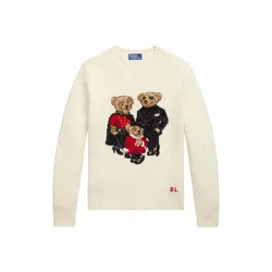Polo Ralph Lauren Pulover 710B28796001 Kremna Regular Fit
