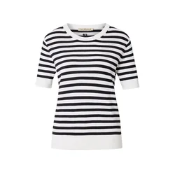 Smith&Soul Pulover mornarska/bela