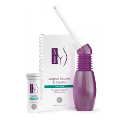 Vaginalni irigator + tablete Douche Combipack, 10 tableta