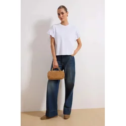 Trendyol Milla Ženska majica TWOSS22TS2429, Bela