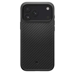 Spigen Enzo Aramid T (MagFit) maska za iPhone 17 Pro ACS09959 - crna
