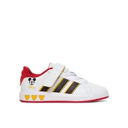 Adidas Patike za dečake Grand Court Mickey El K, JQ8067, Crveno-bele