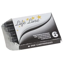 Tinta za nalivpero patrone pk6 viva crna