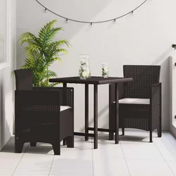 Vrtna stolica 2 pcs Smeđa 53 x 49 x 85 cm Polipropilen