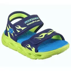 Skechers Sandale za dečake Thermo-Splash - Heat Tide, 400102L-NVLM, Teget-zelene