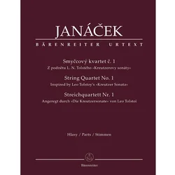 JANAČEK:STRING QUARTET NO.1 PARTS