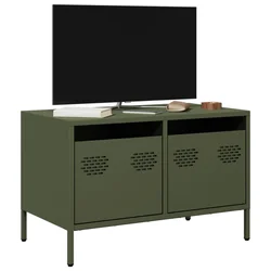 TV ormarić maslinastozeleni 68x39x43,5 cm hladno valjani čelik