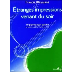 KLEYNJANS:ETRANGES IMPRESSIONS VENANT DU