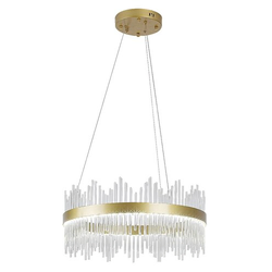 Rabalux Visilica Mabel, LED 36W, D58cm, Zlatne boje