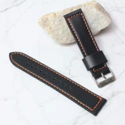 Narukvica elegant kožna za smart watch 22mm svetlo braon
