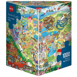 Heye puzzle 1000 pcs Triangle Lyon Fun Park Trip 29837