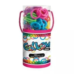 Cool Loom: Set za izdelavo gumijastih zapestnic - 100 kosov