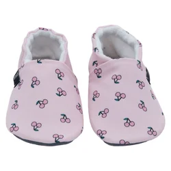 Snugi copat CK2608 Cherries barefoot D rose 32-33