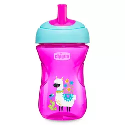 CHICCO Advanced čaša 12m+, roze