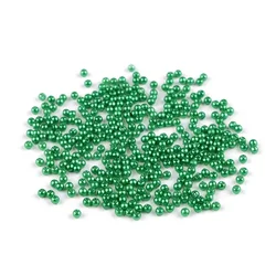 Plastične voščene kroglice / biseri Glance O3 mm - zelene (500 g)