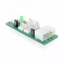 Adapter DC 3pin 6x ventilator 5V/12V Delock