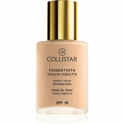 Collistar Fondotinta Perfect Wear Foundation podlaga vodoodporna odtenek 1 (SPF 10) 30 ml