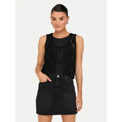 ONLY Top Lizzy 15343882 Črna Regular Fit