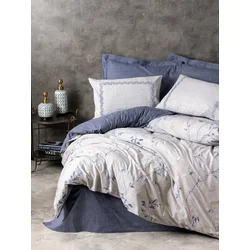 Lessentiel Maison Komplet posteljine Nitsa, 160x220cm, Bela