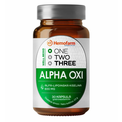 One Two Three Alpha Oxi, 30 kapsula
