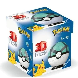 Ravensburger 3D puzzle - Pokemon Net lopta - 54 dela