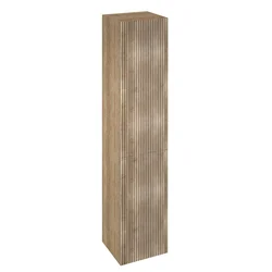 ESPACE Storage Unit 35x172x32cm, 2x door, left/right/ oak Alabama strip - Rjava - 35x172x32 cm - Sapho - ESPACE - 24 - MDF/laminat - 350 - 1720 - 320 - 14