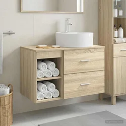 Set namještaja za kupaonicu 2 pcs Hrast sonoma