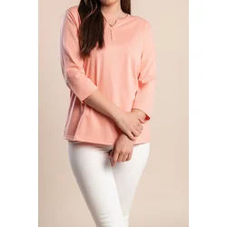 Bluza s 3/4 rokavi, marelična