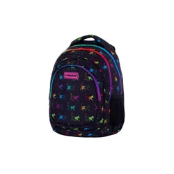 HEAD Ranac đački anatomski 3zipa AB330 Rainbow Kitty 24.502023081 crno-roze