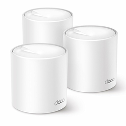 TP-Link Deco X50 (3-pack) Dvofrekvencijski (2,4 GHz / 5 GHz) Wi-Fi 6 (802.11ax) Bijelo Unutarnji