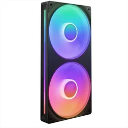 NZXT hladnjak 240Mm F240 ?ednostruki okvir RGB ?ezgro crno PWM, 2,400 obrta?a u minuti, RF-U24Hf-B1