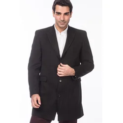 PLT4060 DEWBERRY COAT-PLAIN BLACK