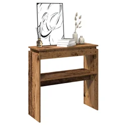 Konzolni stol Staro drvo 102x30x80 cm Konstruirano drvo