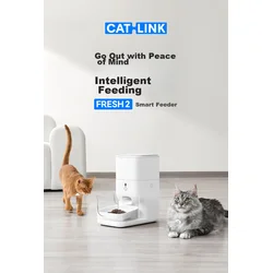 Catlink Pametna hranilica za pse i mačke, Bela