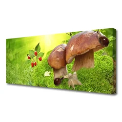 tulup.si Slika na platnu Gobe sadje jagode 120x60 cm